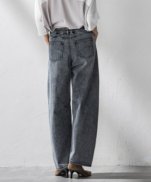 la.f... / ラ・エフ デニムパンツ | 【WEB限定】デニムカーブパンツ≪洗濯機で洗える≫ | 詳細11