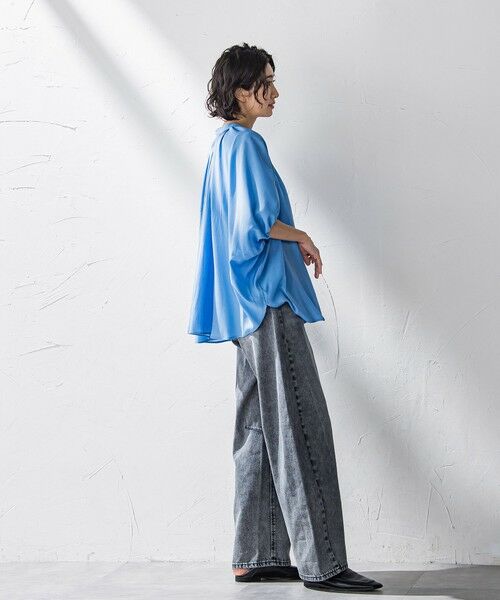 la.f... / ラ・エフ デニムパンツ | 【WEB限定】デニムカーブパンツ≪洗濯機で洗える≫ | 詳細18