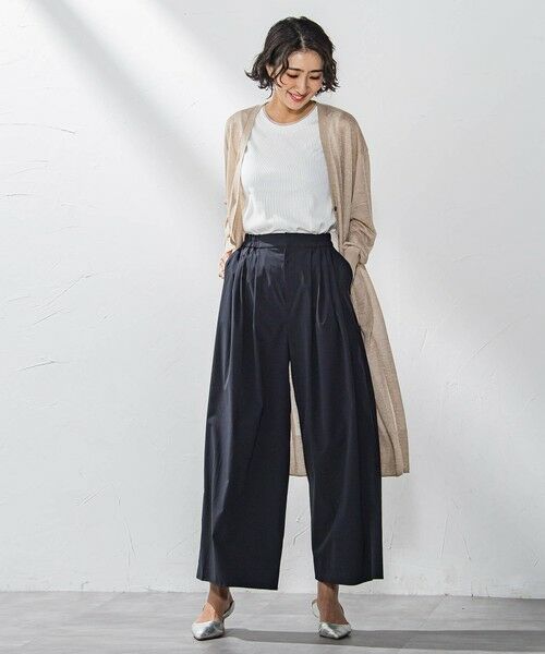 la.f... / ラ・エフ その他パンツ | タックボリュームワイドパンツ≪洗濯機で洗える≫ | 詳細11