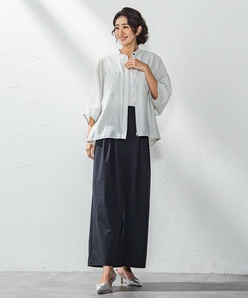 la.f... / ラ・エフ その他パンツ | タックボリュームワイドパンツ≪洗濯機で洗える≫ | 詳細12