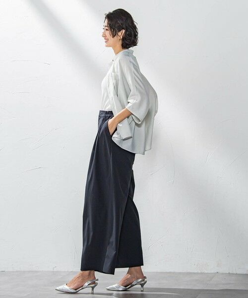 la.f... / ラ・エフ その他パンツ | タックボリュームワイドパンツ≪洗濯機で洗える≫ | 詳細13