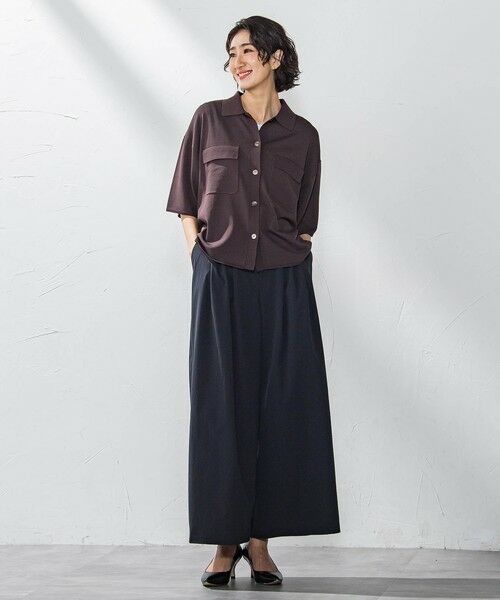 la.f... / ラ・エフ その他パンツ | タックボリュームワイドパンツ≪洗濯機で洗える≫ | 詳細14