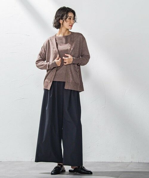 la.f... / ラ・エフ その他パンツ | タックボリュームワイドパンツ≪洗濯機で洗える≫ | 詳細17