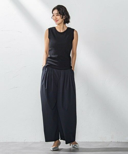 la.f... / ラ・エフ その他パンツ | タックボリュームワイドパンツ≪洗濯機で洗える≫ | 詳細18