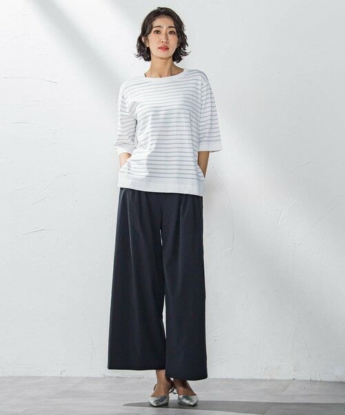 la.f... / ラ・エフ その他パンツ | タックボリュームワイドパンツ≪洗濯機で洗える≫ | 詳細4