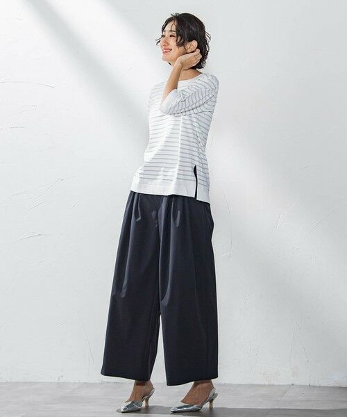 la.f... / ラ・エフ その他パンツ | タックボリュームワイドパンツ≪洗濯機で洗える≫ | 詳細5