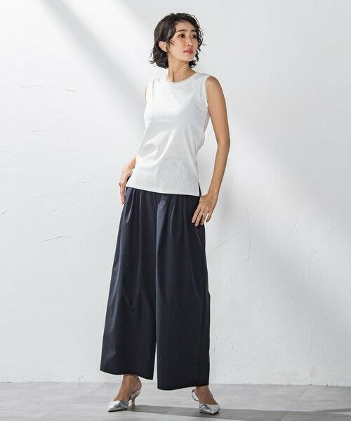 la.f... / ラ・エフ その他パンツ | タックボリュームワイドパンツ≪洗濯機で洗える≫ | 詳細6