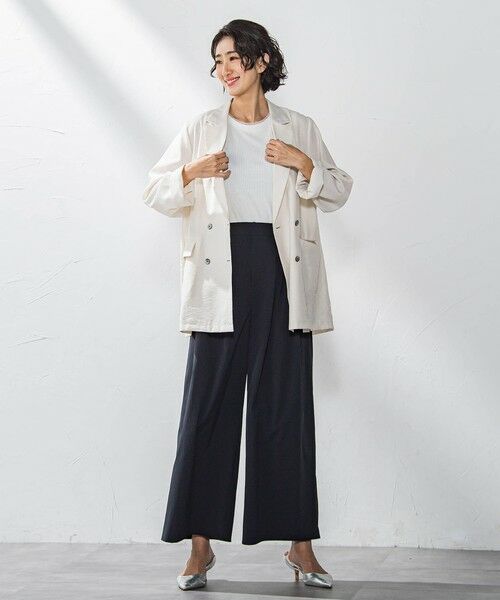 la.f... / ラ・エフ その他パンツ | タックボリュームワイドパンツ≪洗濯機で洗える≫ | 詳細7