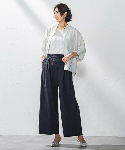 la.f... / ラ・エフ その他パンツ | タックボリュームワイドパンツ≪洗濯機で洗える≫ | 詳細9
