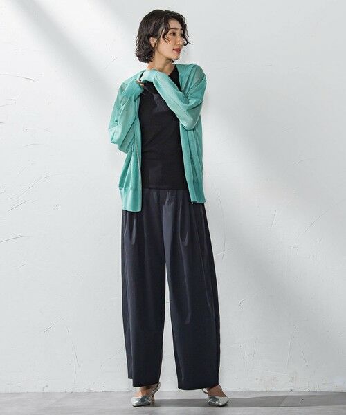 la.f... / ラ・エフ その他パンツ | タックボリュームワイドパンツ≪洗濯機で洗える≫ | 詳細21