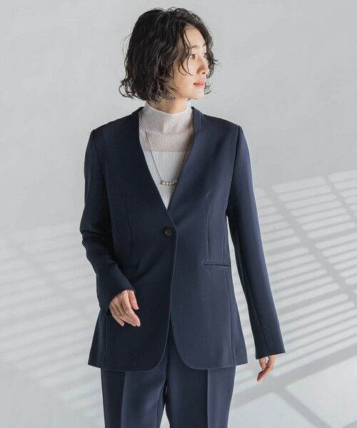 la.f... / ラ・エフ ニット・セーター | シアーモックネックニット≪手洗い可能≫ | 詳細12