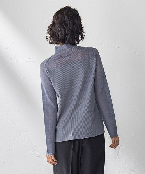 la.f... / ラ・エフ ニット・セーター | シアーモックネックニット≪手洗い可能≫ | 詳細16