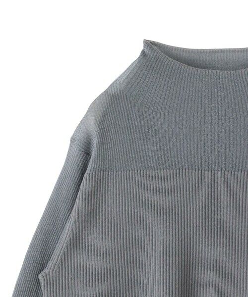 la.f... / ラ・エフ ニット・セーター | シアーモックネックニット≪手洗い可能≫ | 詳細23