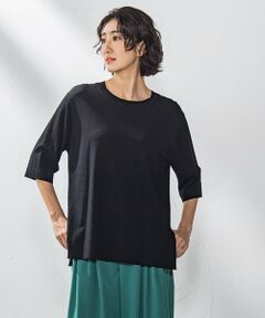 la.f... / ラ・エフ ニット・セーター | Tシャツ風ニットプルオーバー≪手洗い可能≫