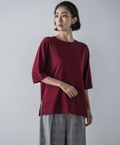 la.f... / ラ・エフ ニット・セーター | Tシャツ風ニットプルオーバー≪手洗い可能≫