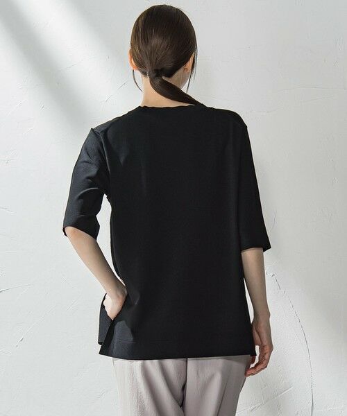 la.f... / ラ・エフ ニット・セーター | Tシャツ風ニットプルオーバー≪手洗い可能≫ | 詳細9