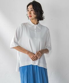 la.f... / ラ・エフ ニット・セーター | 襟付きニット≪手洗い可能≫