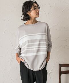 la.f... / ラ・エフ ニット・セーター | 【WEB限定】ボーダーニット≪手洗い可能≫