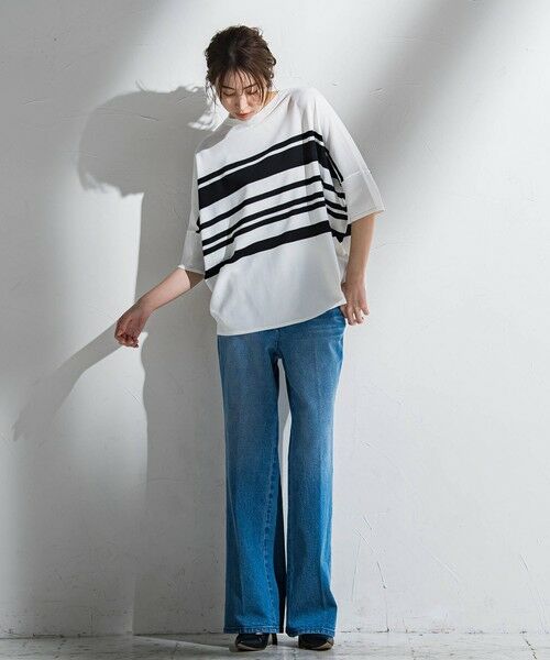 la.f... / ラ・エフ ニット・セーター | 【WEB限定】ボーダーニット≪手洗い可能≫ | 詳細7