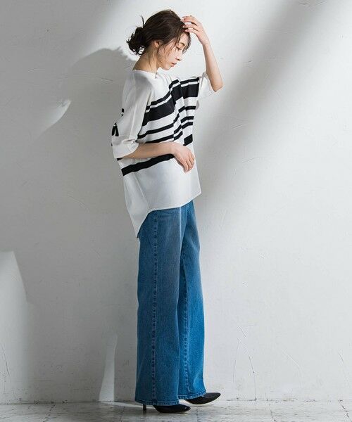 la.f... / ラ・エフ ニット・セーター | 【WEB限定】ボーダーニット≪手洗い可能≫ | 詳細8