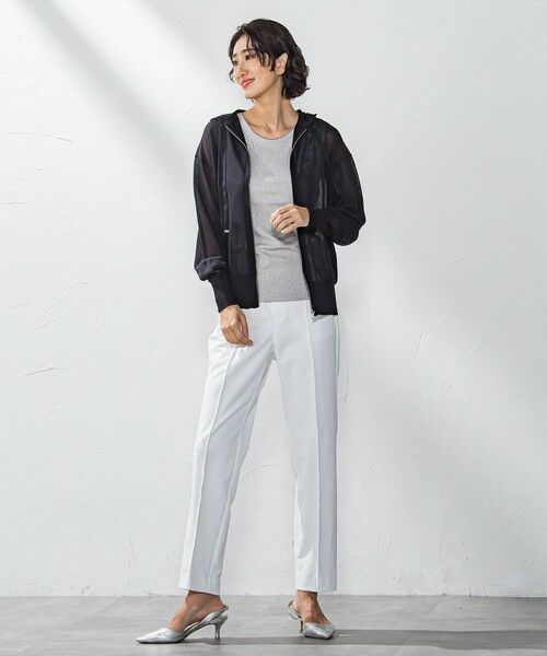 la.f... / ラ・エフ ニット・セーター | シアーラメニットパーカー≪手洗い可能≫ | 詳細3