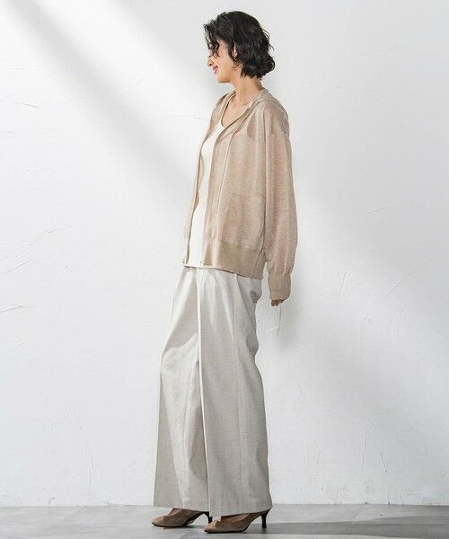 la.f... / ラ・エフ ニット・セーター | シアーラメニットパーカー≪手洗い可能≫ | 詳細11