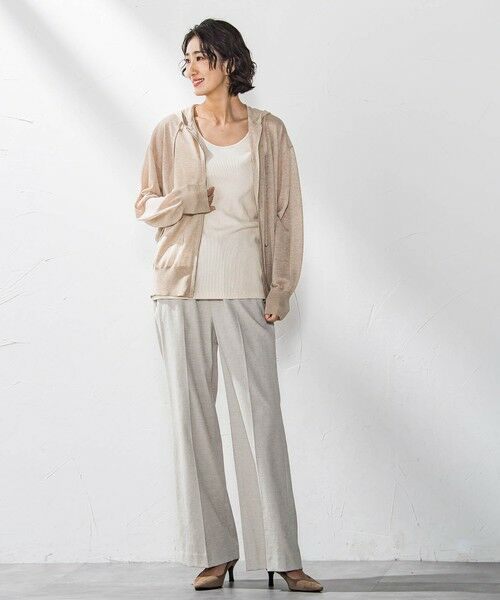 la.f... / ラ・エフ ニット・セーター | シアーラメニットパーカー≪手洗い可能≫ | 詳細13