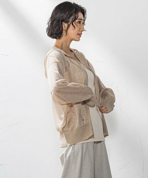 la.f... / ラ・エフ ニット・セーター | シアーラメニットパーカー≪手洗い可能≫ | 詳細8