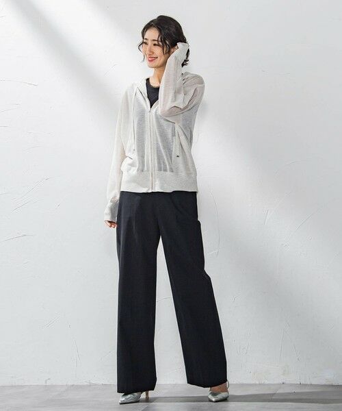 la.f... / ラ・エフ ニット・セーター | シアーラメニットパーカー≪手洗い可能≫ | 詳細26