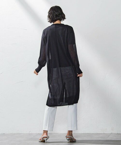 la.f... / ラ・エフ カーディガン・ボレロ | シアーラメニット≪手洗い可能≫ | 詳細6