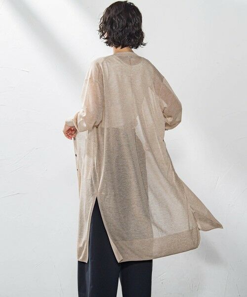 la.f... / ラ・エフ カーディガン・ボレロ | シアーラメニット≪手洗い可能≫ | 詳細9