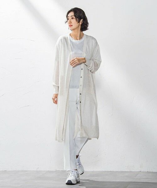 la.f... / ラ・エフ カーディガン・ボレロ | シアーラメニット≪手洗い可能≫ | 詳細19