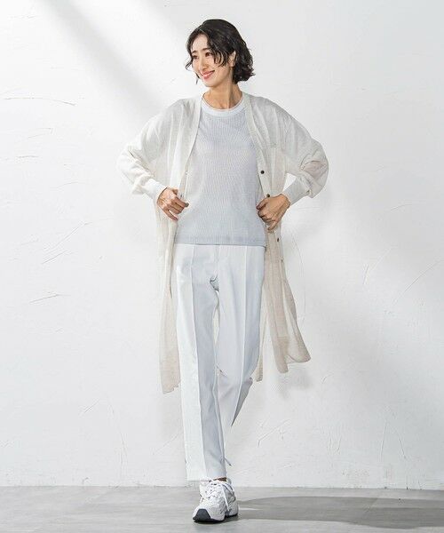 la.f... / ラ・エフ カーディガン・ボレロ | シアーラメニット≪手洗い可能≫ | 詳細20