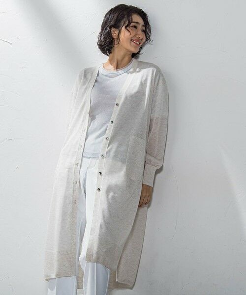 la.f... / ラ・エフ カーディガン・ボレロ | シアーラメニット≪手洗い可能≫ | 詳細23