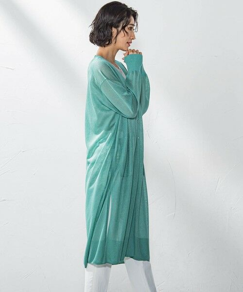 la.f... / ラ・エフ カーディガン・ボレロ | シアーラメニット≪手洗い可能≫ | 詳細26