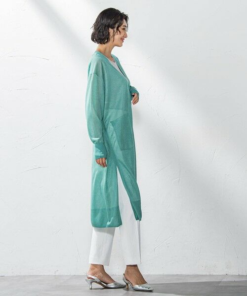 la.f... / ラ・エフ カーディガン・ボレロ | シアーラメニット≪手洗い可能≫ | 詳細30