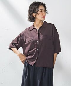 la.f... / ラ・エフ ニット・セーター | ポケット付き襟ニット≪手洗い可能≫