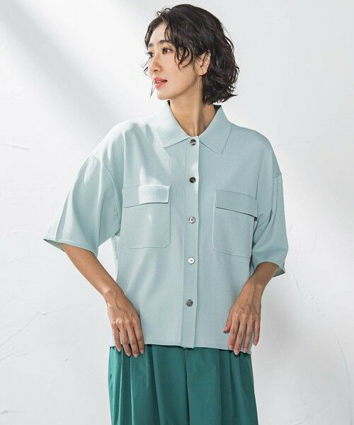 la.f... / ラ・エフ ニット・セーター | ポケット付き襟ニット≪手洗い可能≫ | 詳細10