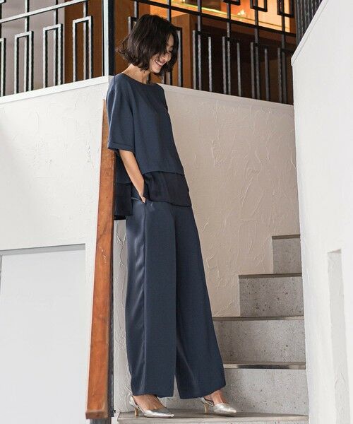 la.f... / ラ・エフ シャツ・ブラウス | 【旅楽シリーズ】”シワレス”Tブラウス≪洗濯機で洗える≫ | 詳細22