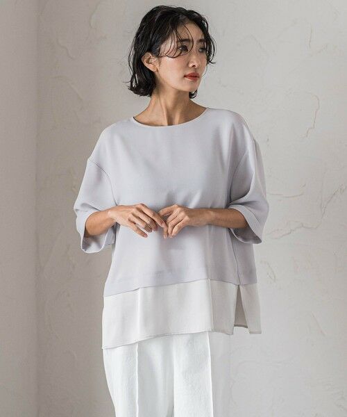 la.f... / ラ・エフ シャツ・ブラウス | 【旅楽シリーズ】”シワレス”Tブラウス≪洗濯機で洗える≫ | 詳細28