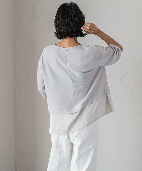 la.f... / ラ・エフ シャツ・ブラウス | 【旅楽シリーズ】”シワレス”Tブラウス≪洗濯機で洗える≫ | 詳細29