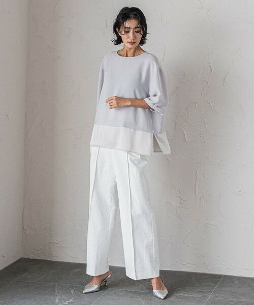 la.f... / ラ・エフ シャツ・ブラウス | 【旅楽シリーズ】”シワレス”Tブラウス≪洗濯機で洗える≫ | 詳細30