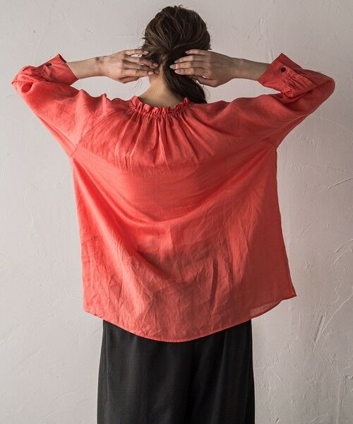 la.f... / ラ・エフ シャツ・ブラウス | 【biyori】ラミーブラウス≪洗濯機で洗える≫ | 詳細27