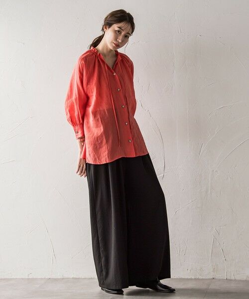 la.f... / ラ・エフ シャツ・ブラウス | 【biyori】ラミーブラウス≪洗濯機で洗える≫ | 詳細29