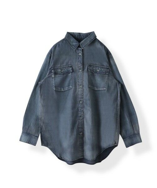 la.f... / ラ・エフ シャツ・ブラウス | 【biyori】シアーデニムシャツ≪手洗い可能≫ | 詳細6