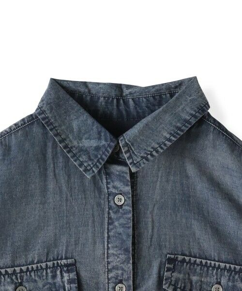 la.f... / ラ・エフ シャツ・ブラウス | 【biyori】シアーデニムシャツ≪手洗い可能≫ | 詳細7