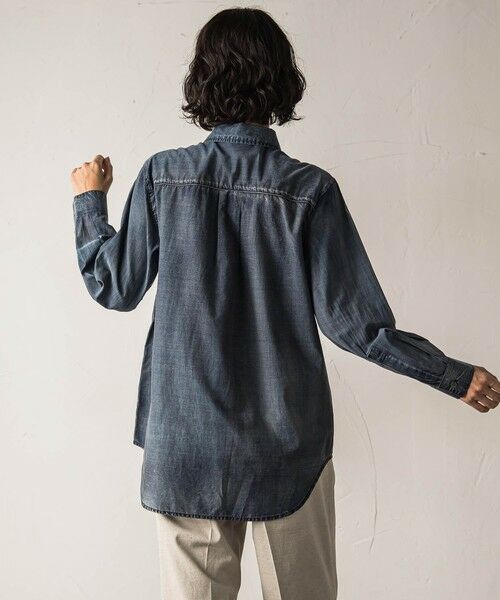 la.f... / ラ・エフ シャツ・ブラウス | 【biyori】シアーデニムシャツ≪手洗い可能≫ | 詳細2