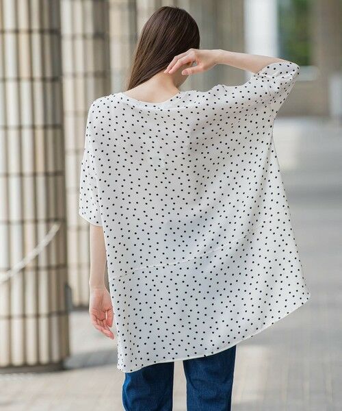 la.f... / ラ・エフ カットソー | 【biyori】""着心地さらっと""半袖万能フレアチュニック≪洗濯機で洗える≫ | 詳細13