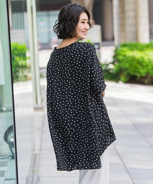 la.f... / ラ・エフ カットソー | 【biyori】""着心地さらっと""半袖万能フレアチュニック≪洗濯機で洗える≫ | 詳細21