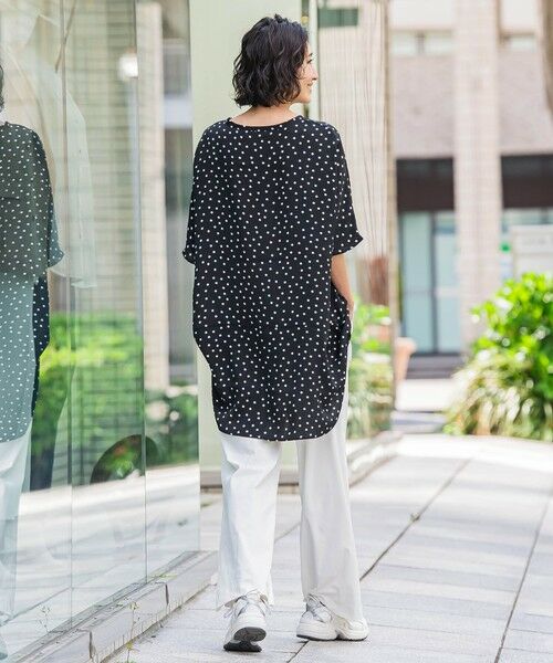 la.f... / ラ・エフ カットソー | 【biyori】""着心地さらっと""半袖万能フレアチュニック≪洗濯機で洗える≫ | 詳細25